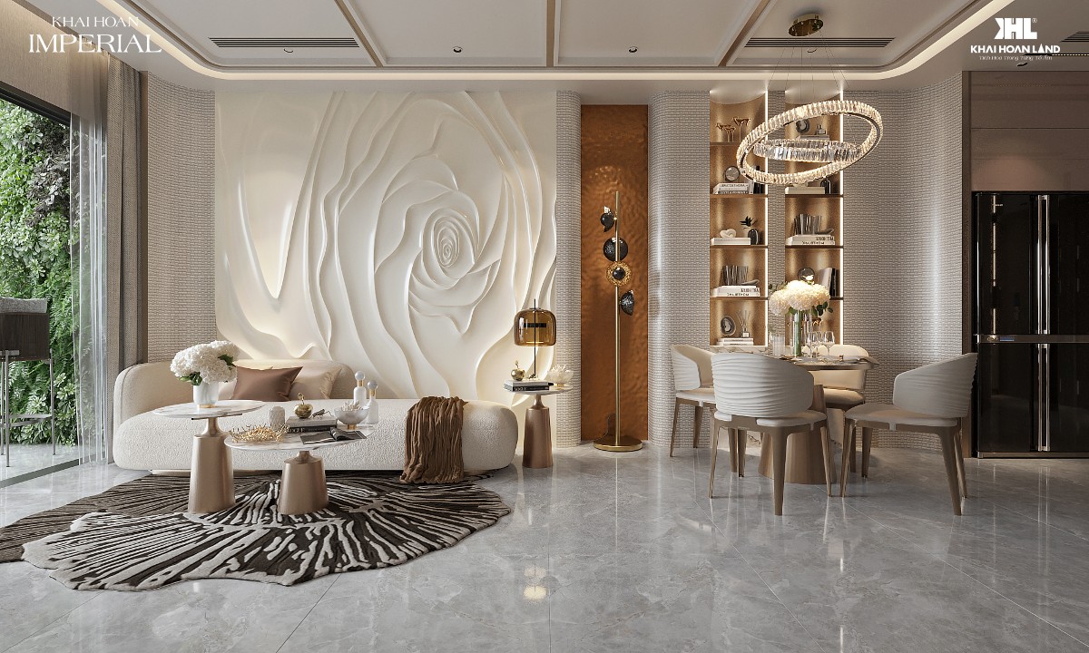 Căn hộ Khải Hoàn Imperial được đầu tư kỹ lưỡng từng chi tiết, góp phần nâng tầm trải nghiệm sống của cư dân.