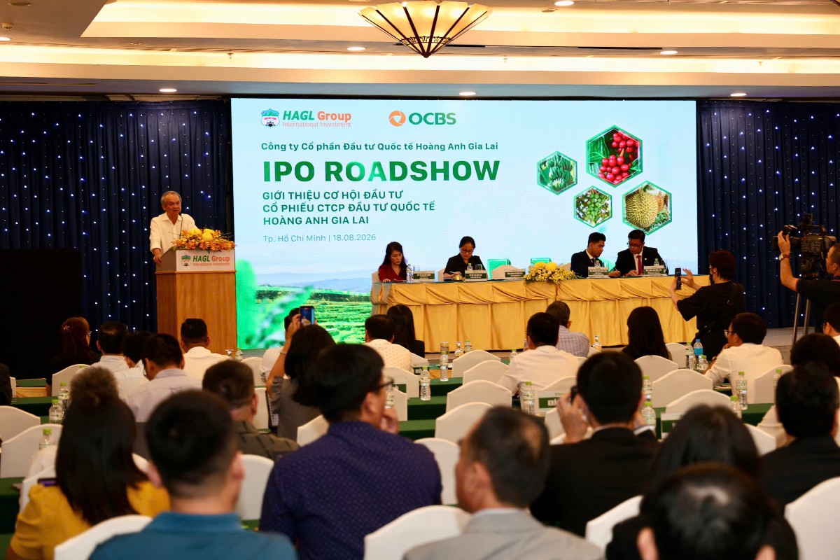 Roadshow giới thiệu cổ phiếu HGI của CTCP Đầu tư Quốc tế Hoàng Anh Gia Lai (HGI) - Ảnh: HAGL.