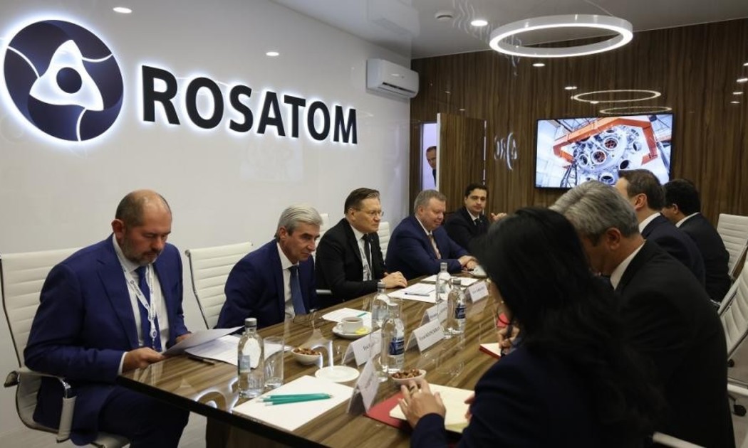Tập đoàn Năng lượng Nguyên tử Nhà nước Rosatom tham gia Tuần lễ Năng lượng Nga. Ảnh: Rosatom