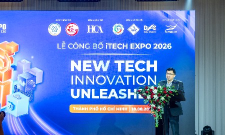 Gần 100 gian hàng công nghệ chuyên về IoT, vi mạch bán dẫn góp mặt tại iTech Expo 2026