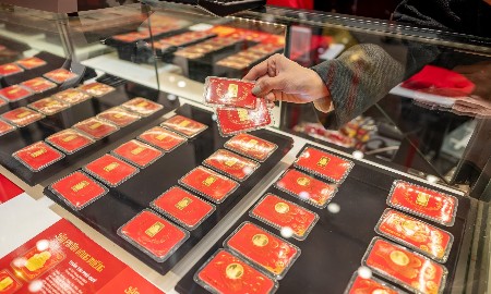 Giá vàng miếng SJC và vàng nhẫn tăng 3 phiên liên tiếp