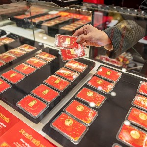 Giá vàng miếng SJC và vàng nhẫn tăng 3 phiên liên tiếp. Ảnh: Phú Quý