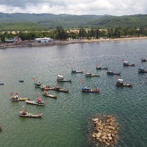 Biển Nghi Sơn, Thanh Hóa. Ảnh: Mạnh Thắng