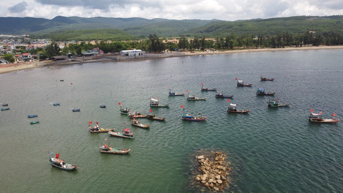 Biển Nghi Sơn, Thanh Hóa. Ảnh: Mạnh Thắng