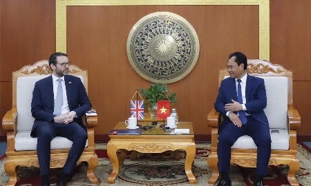 Việt Nam - Anh thúc đẩy hợp tác nông nghiệp, môi trường và ứng phó biến đổi khí hậu