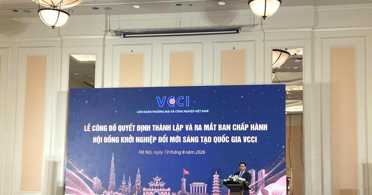 Ra mắt Hội đồng Khởi nghiệp Đổi mới sáng tạo Quốc gia VCCI