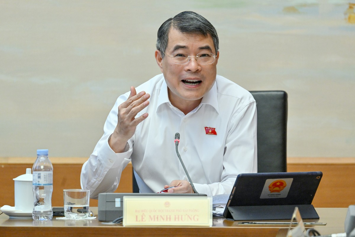 Thủ tướng Lê Minh Hưng nhấn mạnh tinh thần sửa đổi Luật Đất đai năm 2024, Luật Nhà ở năm 2023 và Luật Kinh doanh bất động sản phải kiến tạo cho giai đoạn phát triển mới. Ảnh: quochoi.vn