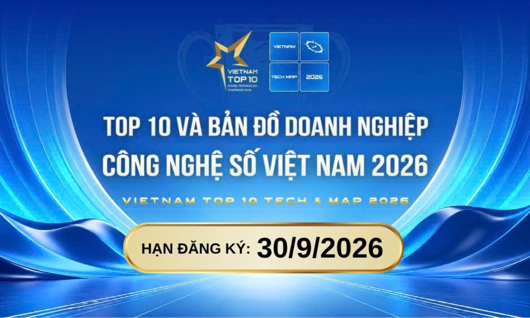 Top 10 và Bản đồ doanh nghiệp Công nghệ số Việt Nam 2026