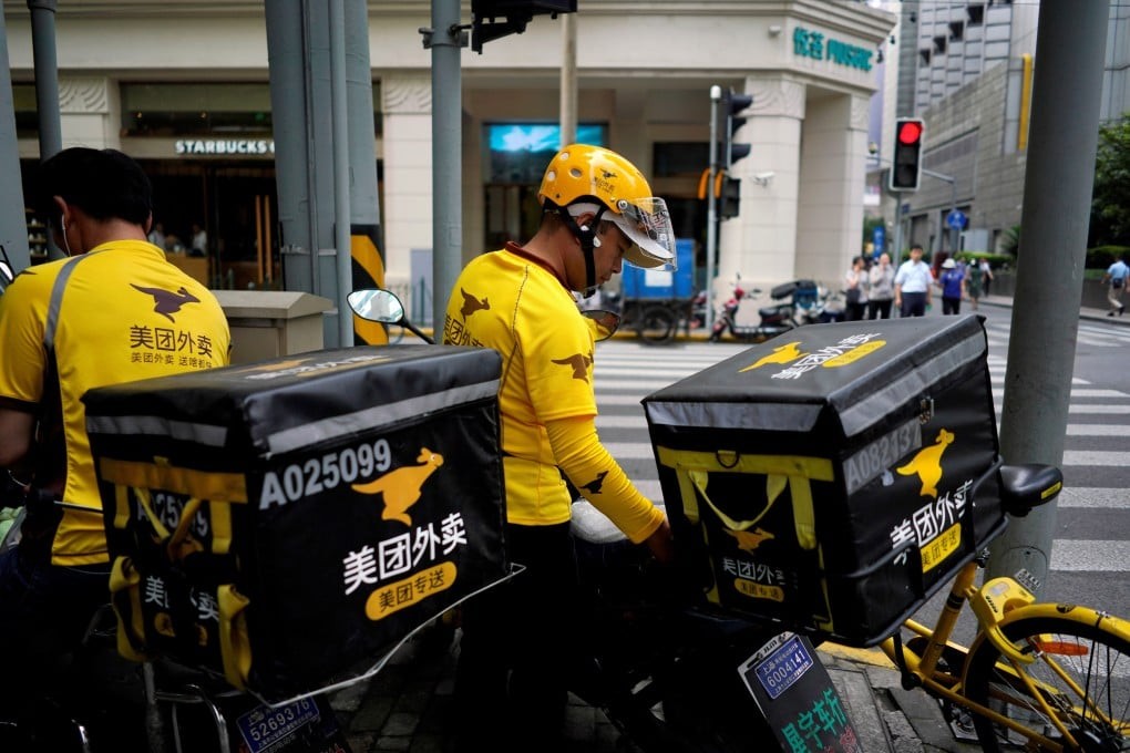 Cuộc chiến giao hàng là câu chuyện quen thuộc của các nền tảng công nghệ Trung Quốc. Ảnh: South China Morning Post