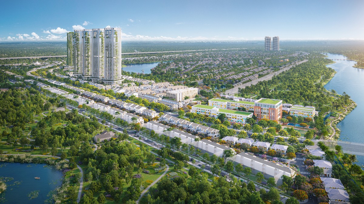 Phân khu Rừng Phượng mới được Ecopark ra mắt với tiện ích giáo dục làm trung tâm. Ảnh: Phong Anh.