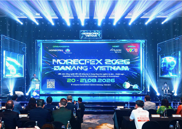 Toàn cảnh Hội nghị quốc tế HORECFEX Việt Nam 2026. Ảnh Ngô Anh Văn