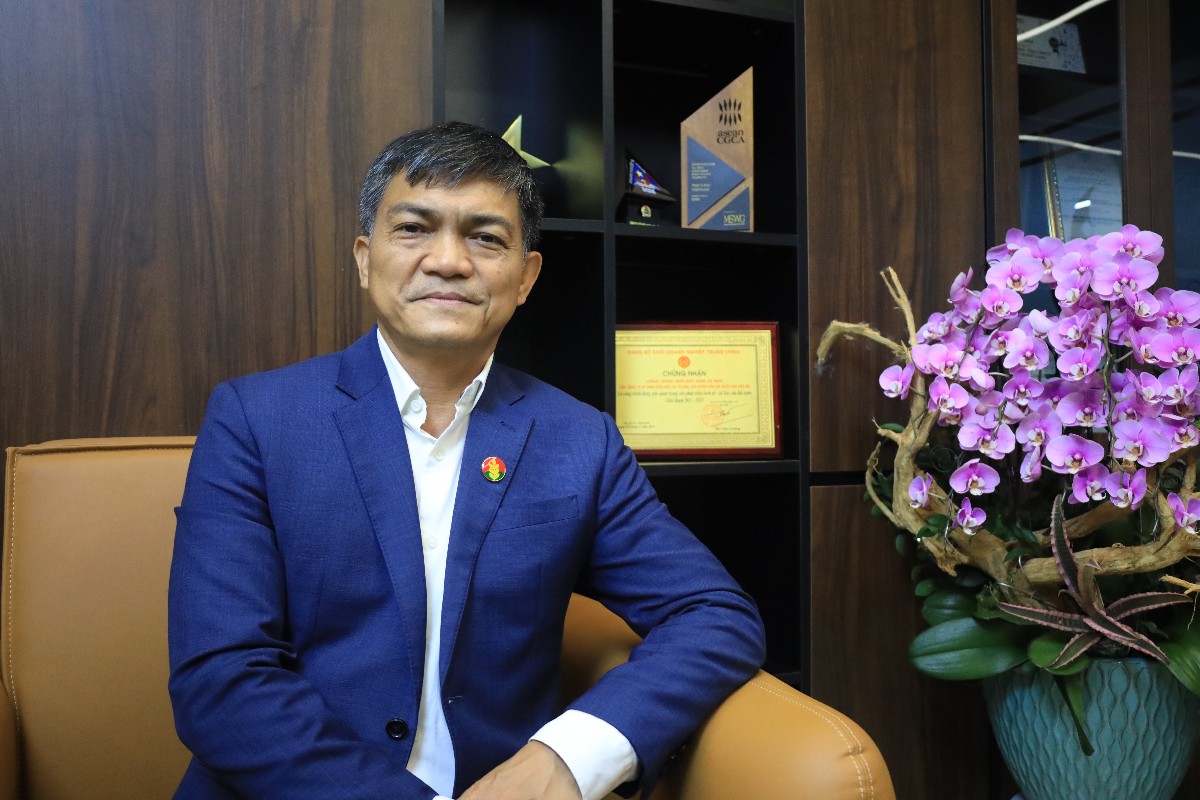 Chủ tịch Hội đồng Quản trị PVCFC, ông Văn Tiến Thanh.