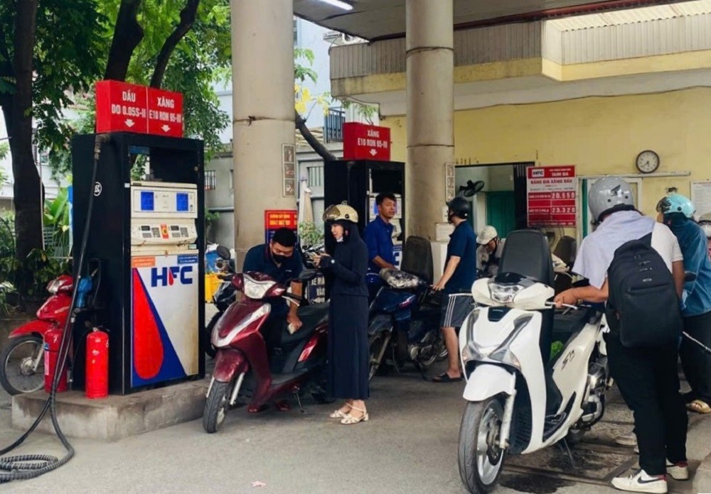 Giá các mặt hàng xăng dầu tăng từ chiều 20/8/2026. Ảnh: Huyền Vy.