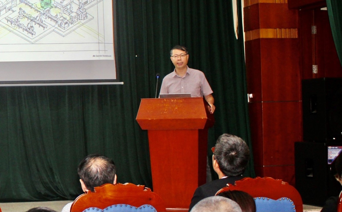Ông Hoàng Minh Đức, Trưởng ban Kỹ thuật - Nghiên cứu phát triển, Tổng công ty Máy động lực và Máy nông nghiệp Việt Nam.