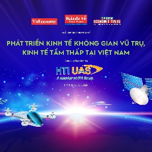 Đối thoại “Phát triển kinh tế không gian vũ trụ, kinh tế tầm thấp tại Việt Nam”, sẽ diễn ra vào lúc 9h ngày 21/8/2026 trên VnEconomy.vn.