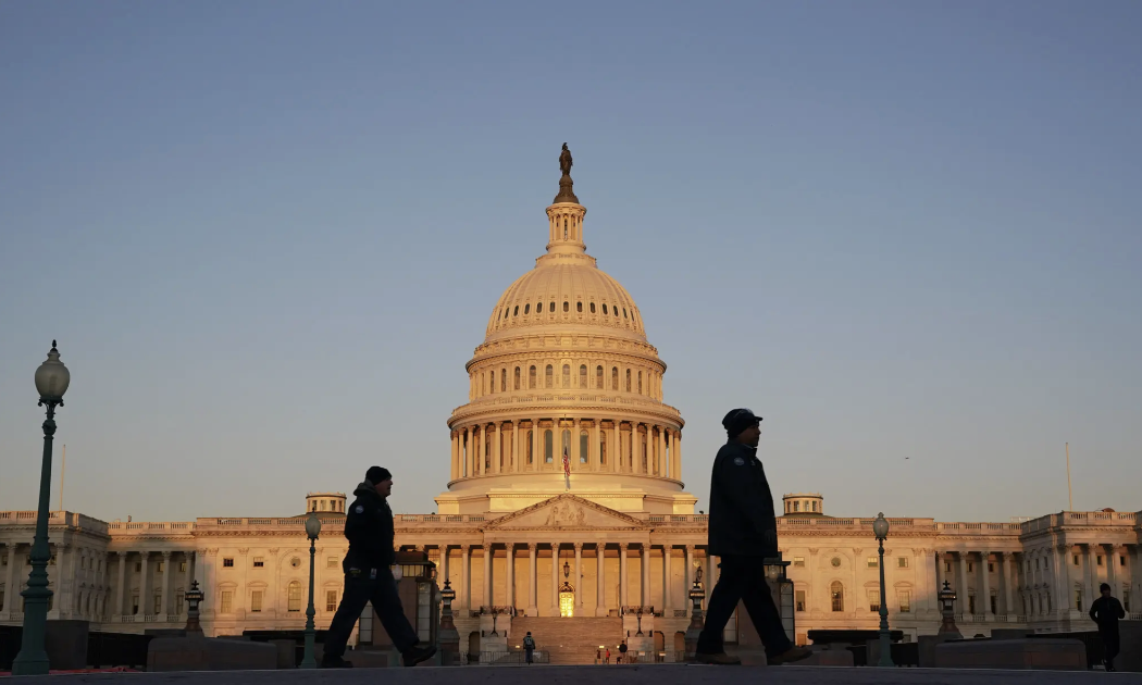 Tòa nhà Quốc hội Mỹ ở Capitol Hill, Washington DC - Ảnh: NYT.