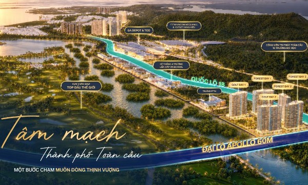 Lợi thế đón đầu dòng giao thương tỷ đô của The Sunrise Bay bên vịnh di sản