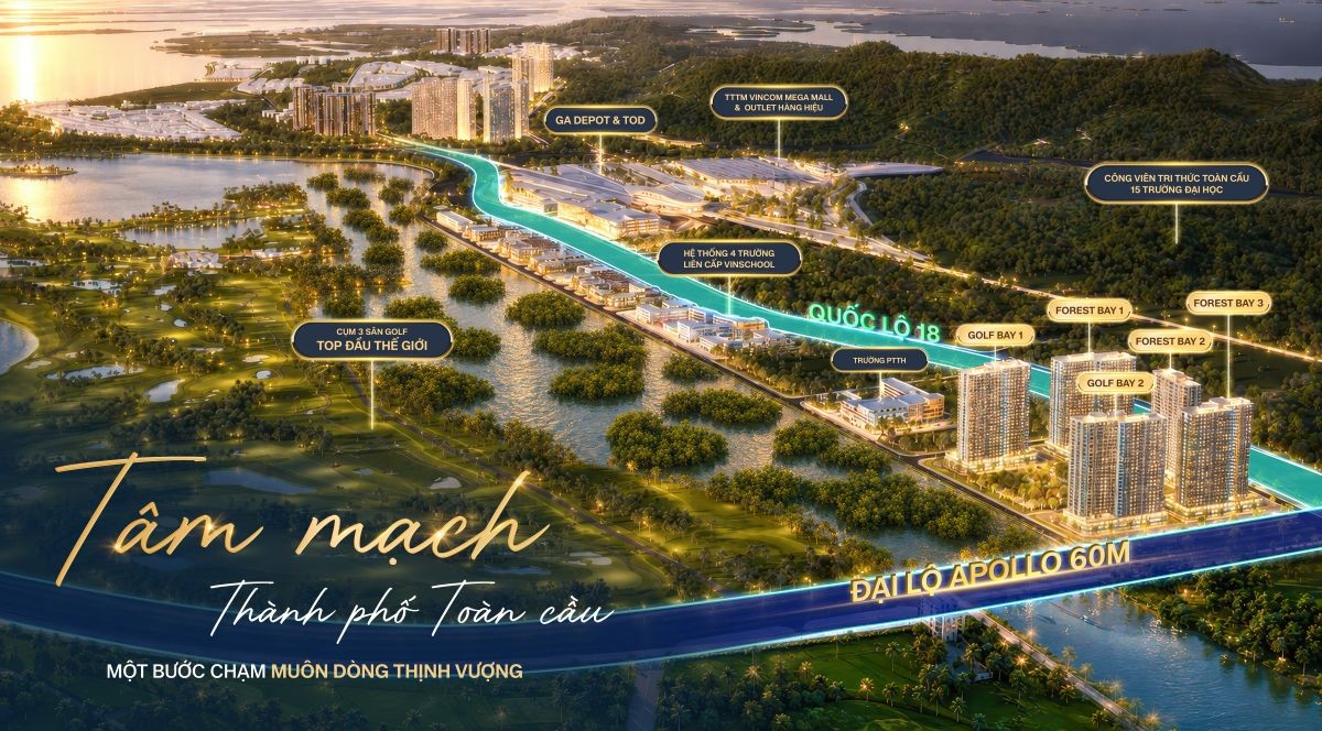 Vị trí gần ga và TOD theo quy hoạch giúp The Sunrise Bay tiếp cận đồng thời dòng cư dân tại chỗ và khách di chuyển liên vùng.Thiên đường mua sắm và giải trí tầm cỡ quốc tế trước thềm nhà.