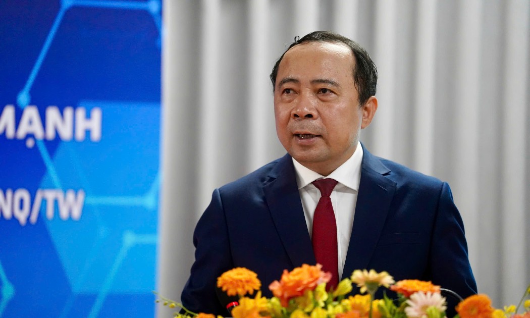 Bộ trưởng Bộ Khoa học và Công nghệ Vũ Hải Quân.