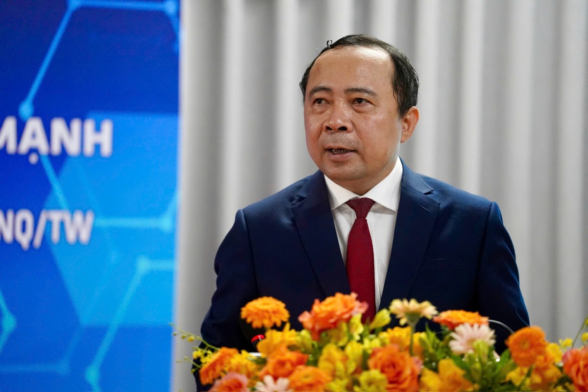 Bộ trưởng Bộ Khoa học và Công nghệ Vũ Hải Quân.