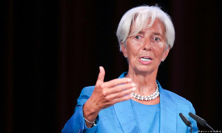 Chủ tịch ECB Christine Lagarde - Ảnh: DPA/DW.