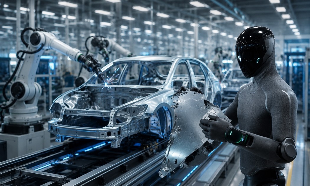 Từ phòng lab đến nhà máy xe hơi: Robot hình người giải bài toán tối ưu chi phí thế nào?