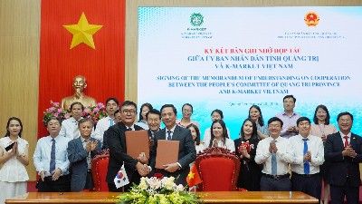 Quang Tri and K-Market join forces to boost local farm produce sales