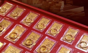 Một doanh nghiệp tăng giá vàng nhẫn tới 6 triệu đồng/lượng trong tuần. Ảnh: Bảo Tín Minh Châu