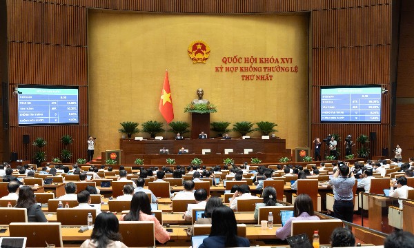 Quốc hội thông qua Luật Phổ biến, giáo dục pháp luật (sửa đổi)
