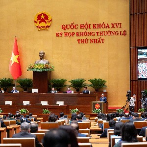 Quang cảnh Phiên bế mạc Kỳ họp. Ảnh: Quốc hội.