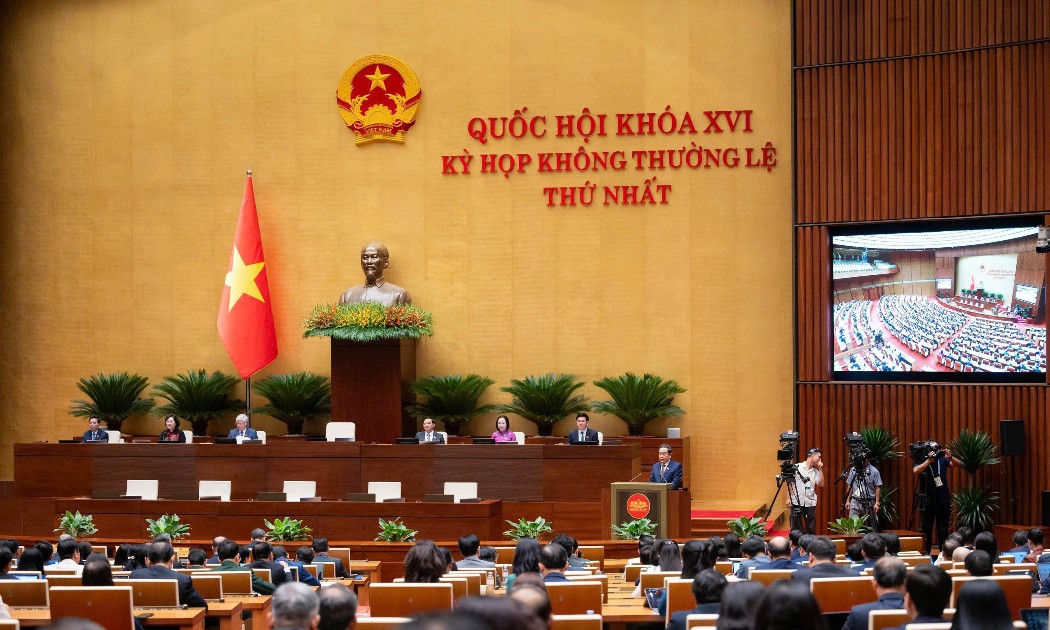 Quang cảnh Phiên bế mạc Kỳ họp. Ảnh: Quốc hội.