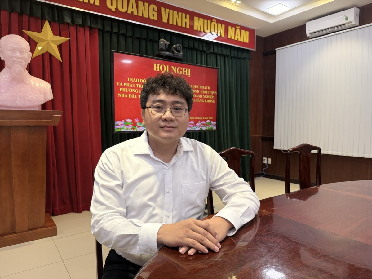 Ông Huỳnh Hồ Đại Nghĩa, Chuyên gia chính sách công, Trường Đại học Khoa học Xã hội và Nhân văn, Đại học Quốc gia TP. Hồ Chí Minh. Ảnh: Nguyệt Hà.