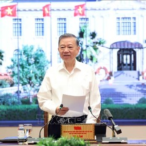 Tổng Bí thư, Chủ tịch nước Tô Lâm phát biểu chỉ đạo. Ảnh: Thống Nhất – TTXVN