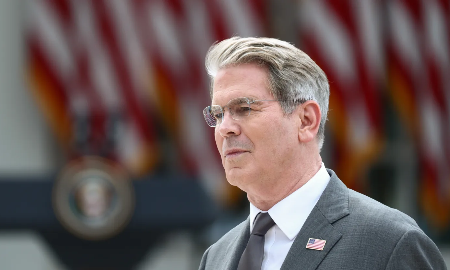 Bộ trưởng Bộ Tài chính Mỹ Scott Bessent - Ảnh: Getty/CNBC.