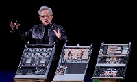 Nvidia đã tăng tốc đầu tư vào AI có trọng số mở trong khoảng 6 tháng qua. Ảnh: Reuters