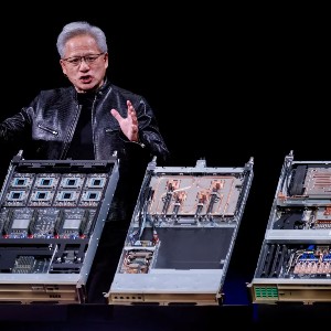 Nvidia đã tăng tốc đầu tư vào AI có trọng số mở trong khoảng 6 tháng qua. Ảnh: Reuters