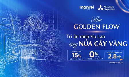 Monrei Saigon đưa ra chính sách thanh toán 15% đến khi nhận nhà