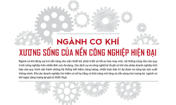 Ngành cơ khí: Xương sống của nền công nghiệp hiện đại