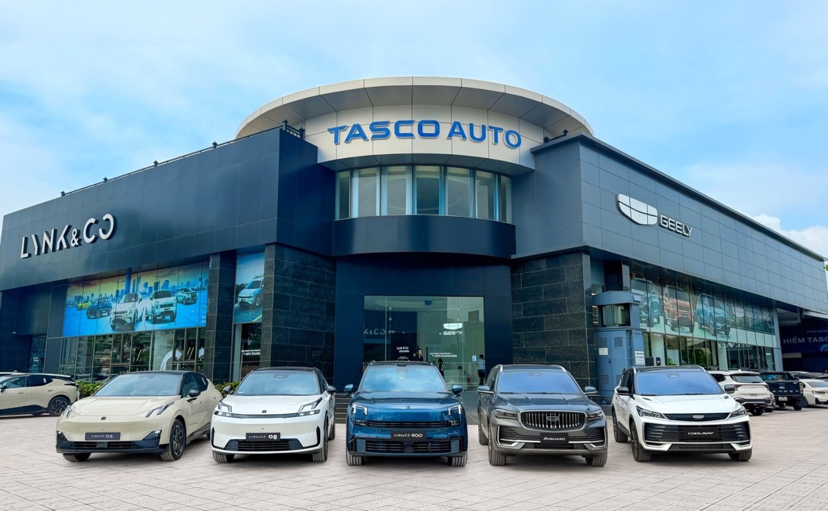 Tổ hợp showroom Lynk & Co và Geely được vận hành bởi Tasco Auto. Ảnh: Tasco.