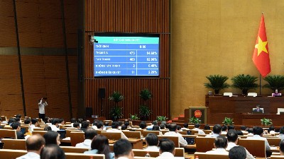 NA approves adjustments to Lao Cai - Hanoi - Hai Phong railway project and relic relocation for airport link