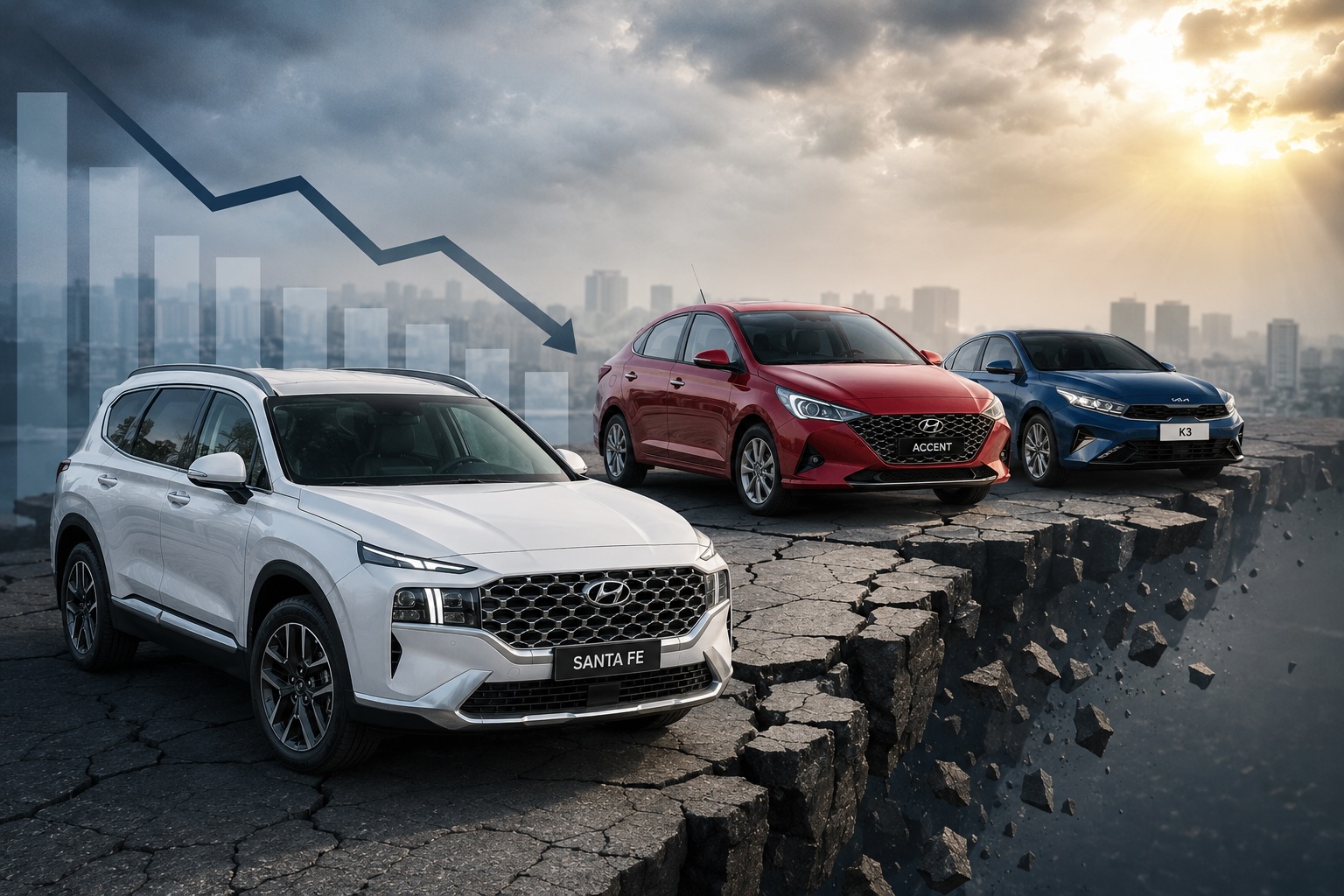 Những&nbsp;số liệu thống kê&nbsp;từ liên doanh ô tô Hyundai Thành Công và Hiệp hội các nhà sản xuất ô tô Việt Nam (VAMA) trong giai đoạn từ năm 2022 đến hết 7 tháng đầu năm 2026 đang phản ánh một sự sụt giảm chiều sâu đầy quan ngại đối với hàng loạt mẫu xe từng là biểu tượng chiến thắng.