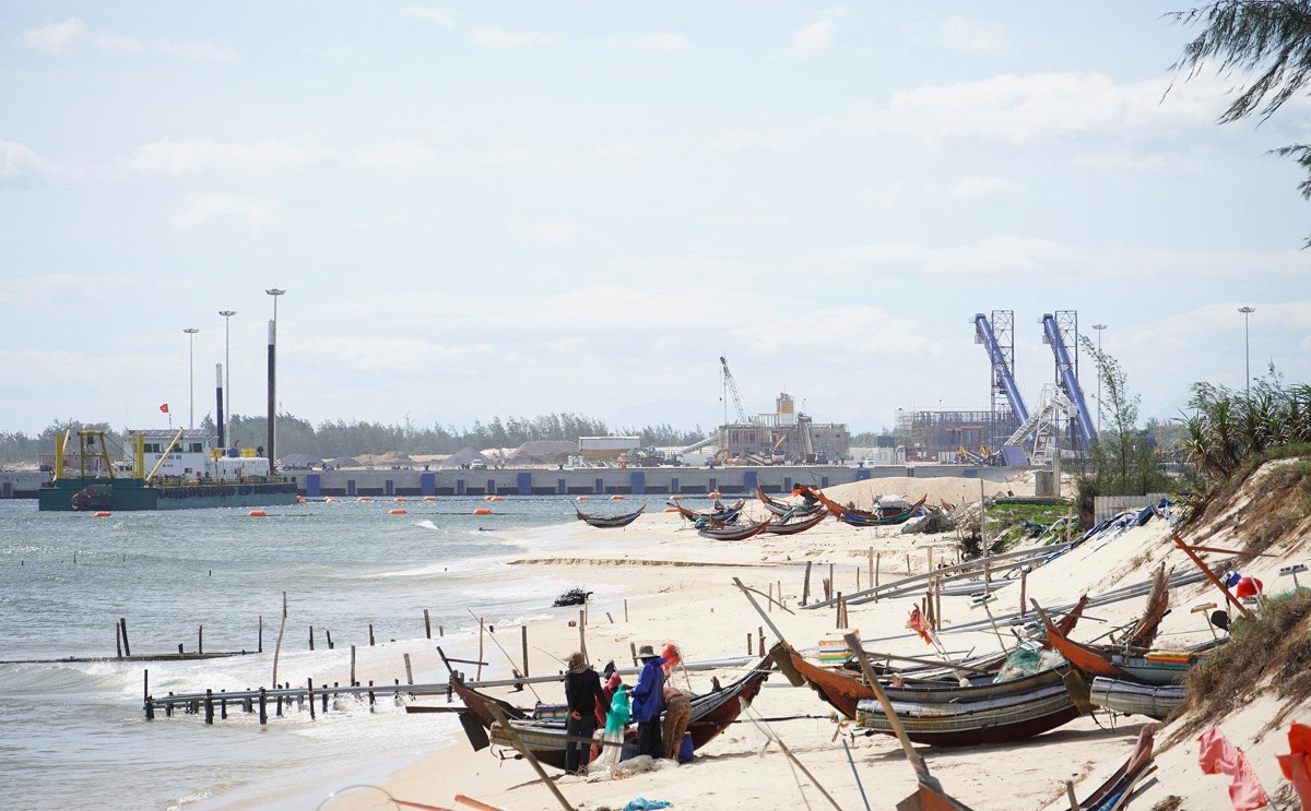 Giai đoạn 1 đang triển khai nhiều hạng mục quan trọng. Ảnh: Trường Nhật