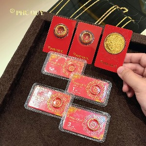 Giá mua, bán vàng nhẫn bật tăng tới 1,5 triệu đồng/lượng trong tuần. (Ảnh: Phú Quý)