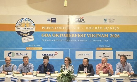 A press conference on GBA Oktoberfest Vietnam 2026 was held in Da Nang on August 21. Photo: Ngo Anh Van