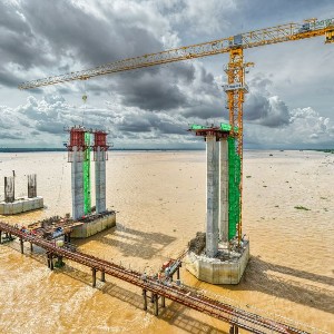 Dự án cầu Đại Ngãi chiếm 46 ha đất thu hồi trong tổng 175 ha đất thuộc 29 công trình, dự án phải thu hồi đất đợt 3 - Ảnh: Phương Anh