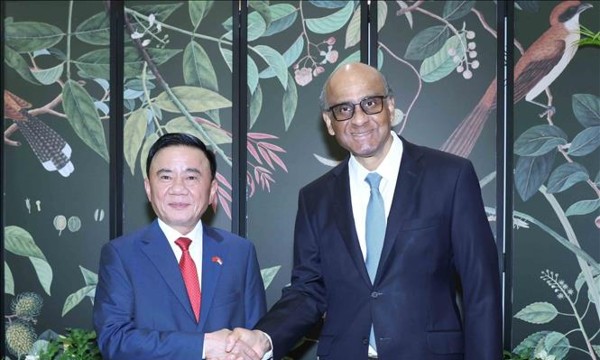 Việt Nam - Singapore thúc đẩy hợp tác AI, bán dẫn, tài chính xanh