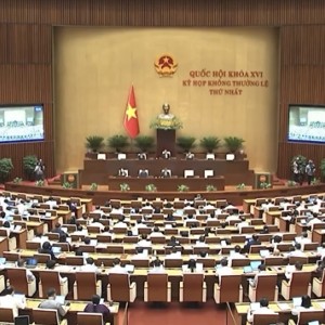 Đại biểu Quốc hội đề nghị cân nhắc cơ chế ủy quyền, giao thẩm quyền của Thủ trưởng cơ quan điều tra cho Trưởng, Phó trưởng Công an cấp xã. Ảnh: Quốc hội
