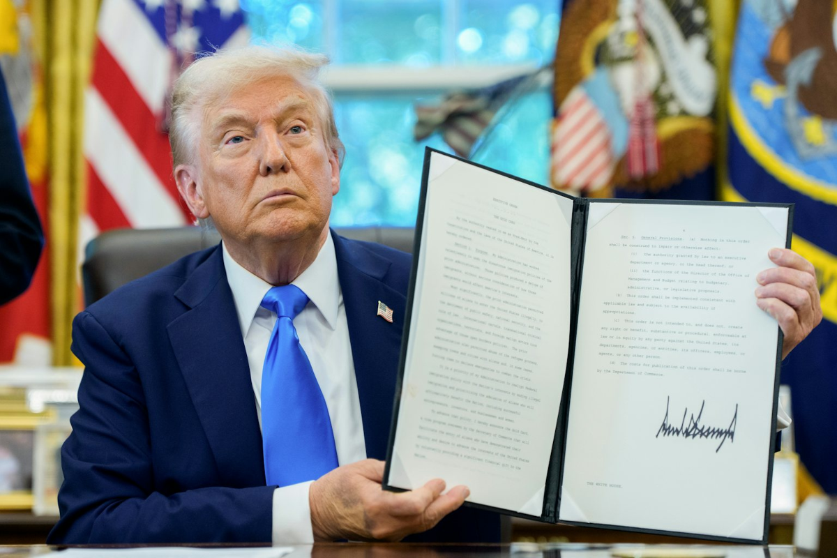 Tổng thống Mỹ Donald Trump - Ảnh: Getty Images