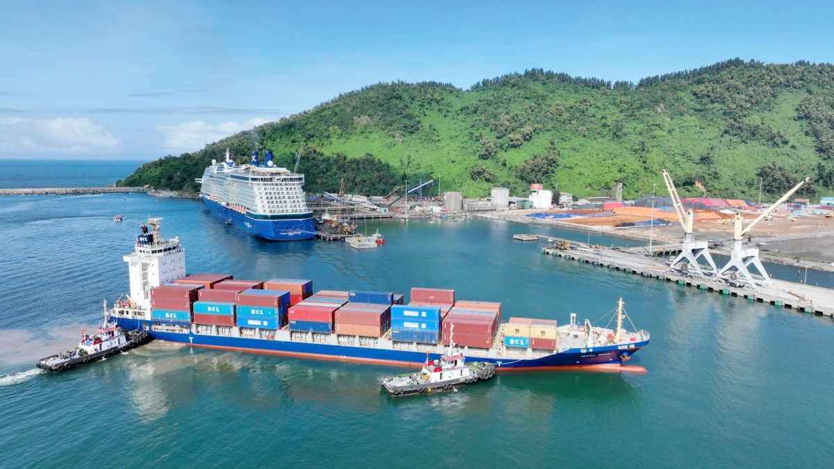 Cảng Chân Mây, thành phố Huế. Ảnh: chanmayport