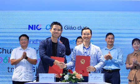NIC hợp tác với Canva đưa sáng tạo số và AI vào trường học